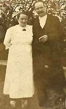 Augusta och Johans brllopskort
